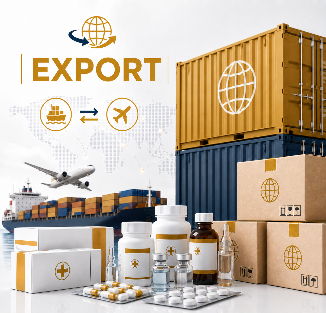 Pharmaceutical export services